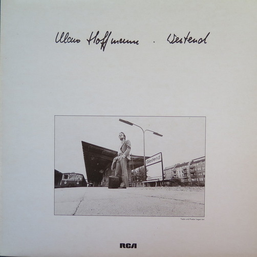 Klaus Hoffmann Westend 1979 RCA Records 12" LP (TOP!) Sie nennen mich Tunte