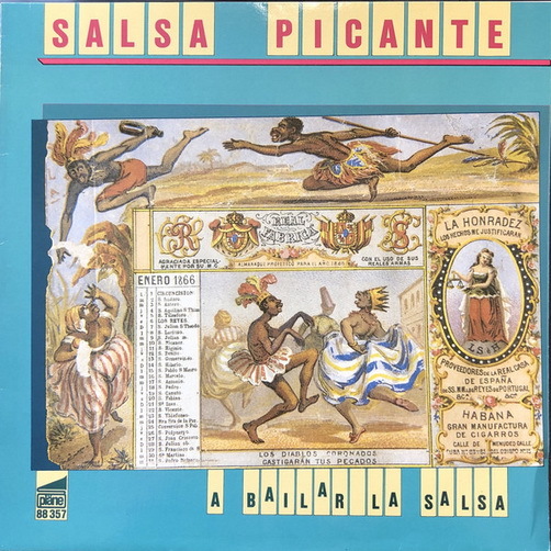 Salsa Picante A Bailar La Salsa 1984 Pläne 12" LP (TOP) Carmela