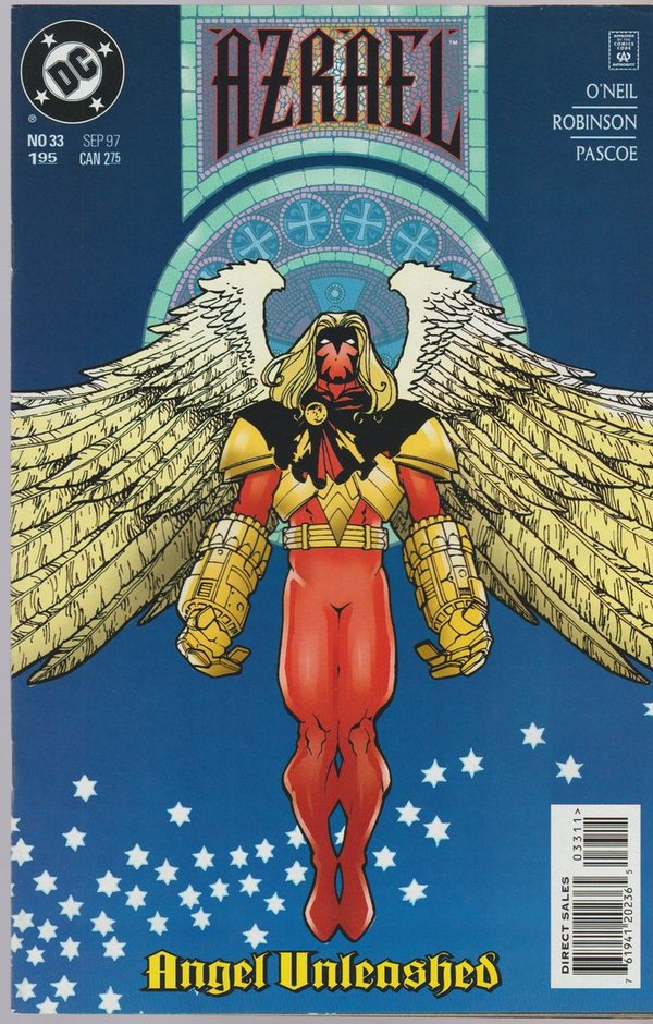 Azrael #33 Angel Unleashed September 1997 (Englisch) O`Neil, Pascoe