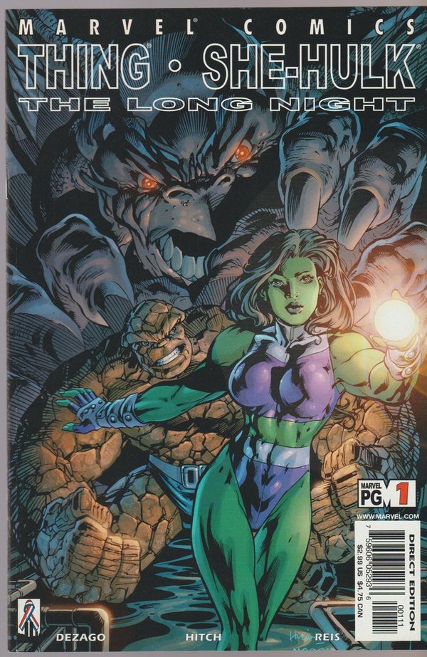 Thing She-Hulk Volume 1 #1 May 2002 (Englisch) Dezago, Hitch, Reis