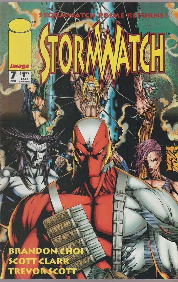 Stormwatch Stormwatch Prime Return #7 February 1994 Image (Englisch)