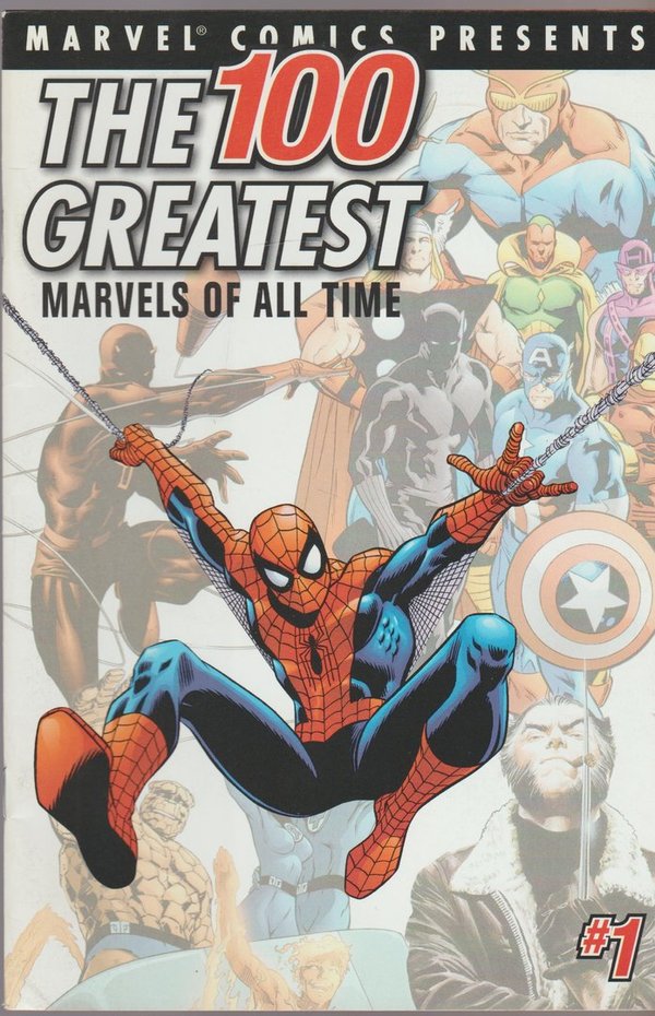 Amazing Fantasy Spiderman #15 The 100 Greatest Marvels Of All Time (Englisch)