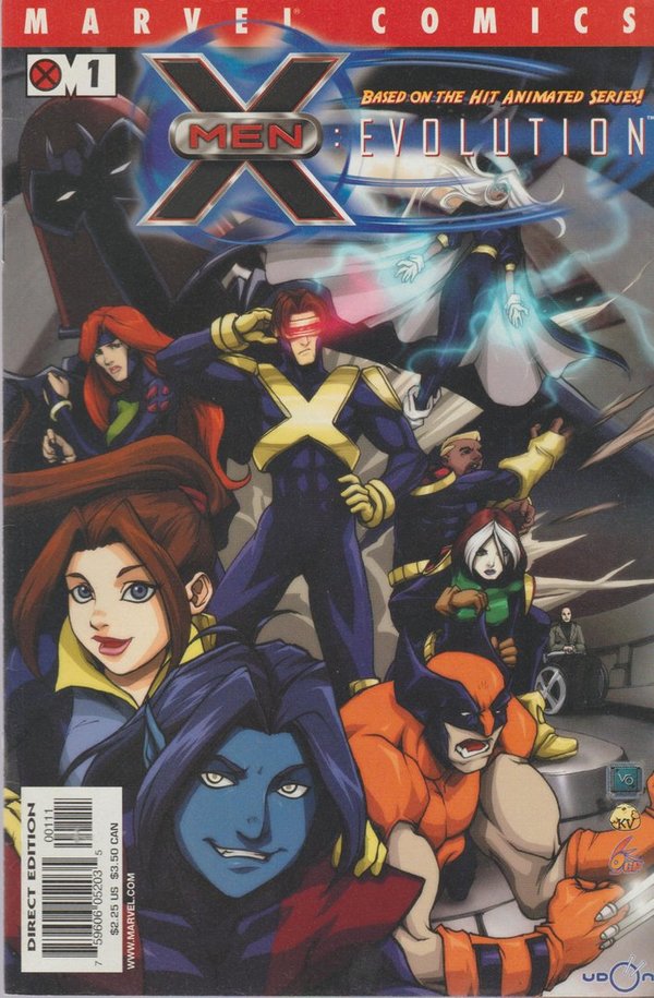 X-Men Evolution #1 Volume 1 February 2002 Marvel Comics