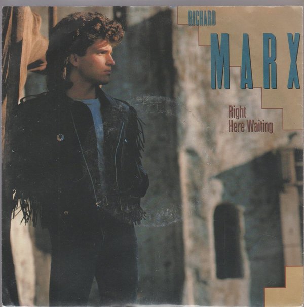 Richard Marx Right Here Waiting * Wait For The Sunrise 1989 EMI 7" Single