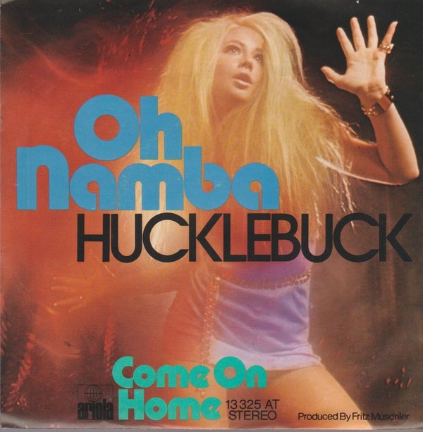 Hucklebuck Oh Namba / Come On Home 1974 Ariola 7" Single
