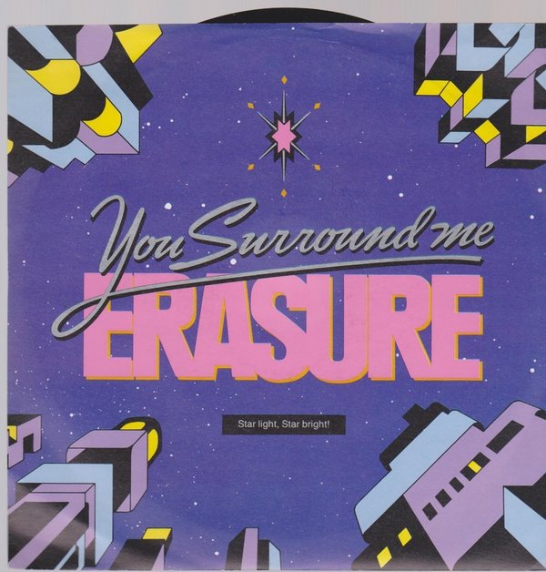 7" Erasure You Surround Me / Steps 80`s Intercord Mute (Shyntie Pop)