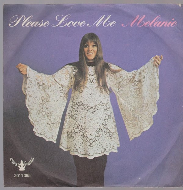 7" Melanie Please Love Me  (Vocal & Intrumental) 70`s Buddah Records