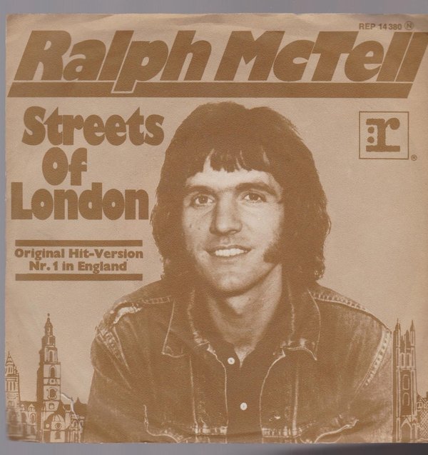 7" Ralph McTell Streets Of London / Summer Lighning 70`s Reprise