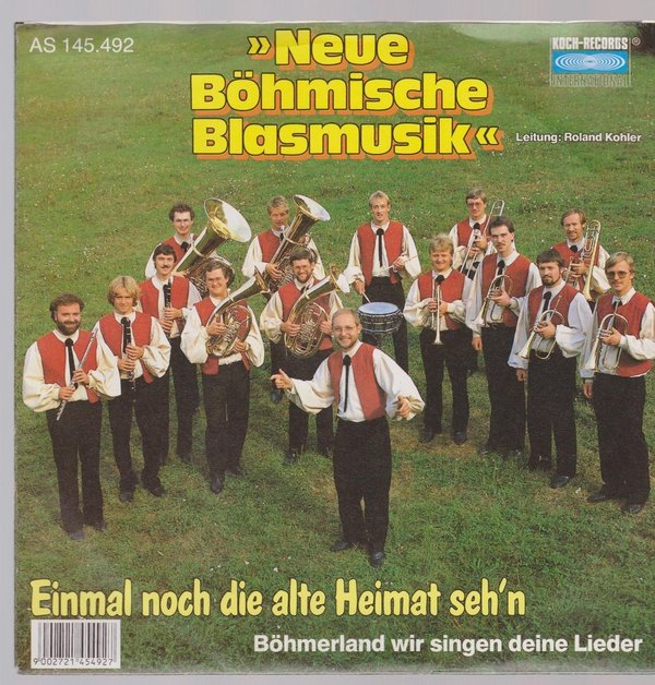 7" Vinyl Single Neue Böhmische Blasmusik Einmal noch die alte Heimat seh`n