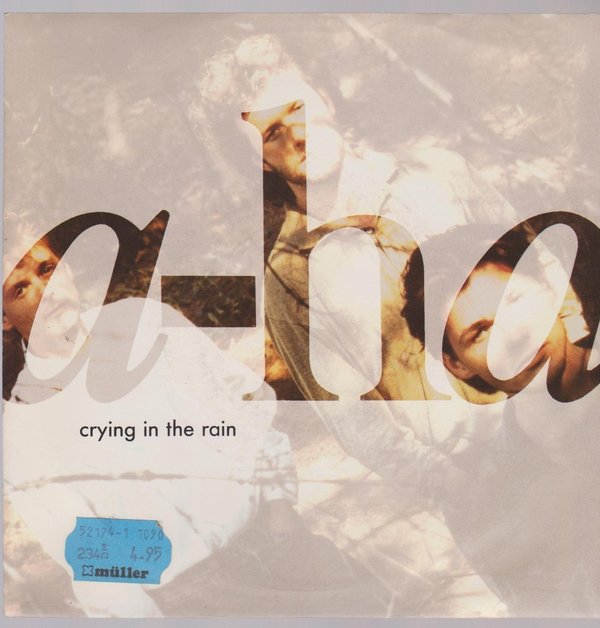7" A-HA Crying In The Rain / Nonstop July 90`s Warner Bros