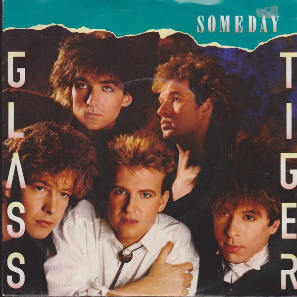 7" Vinyl Single Glass Tiger Someday / Vanishing Tribe 1986 EMI Manhattan