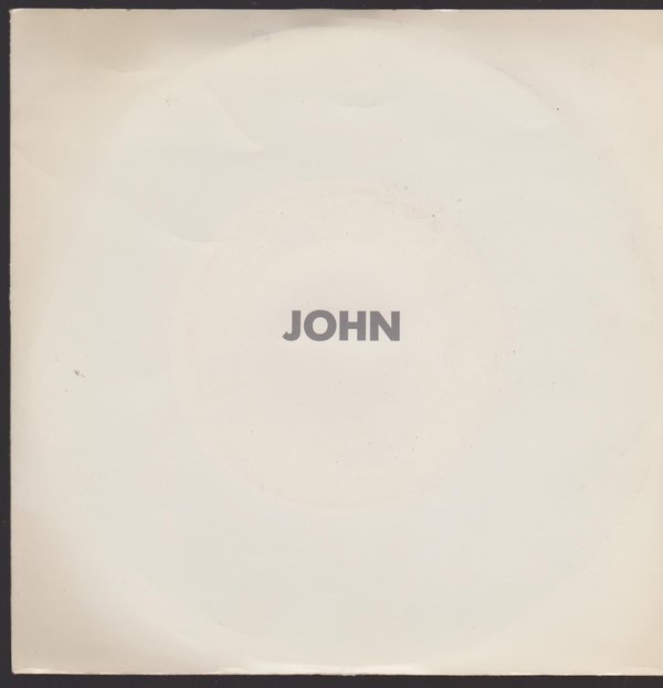 7" Meryl King John (John Lennon) 80`s Ariola Jupiter (Weisses Cover)