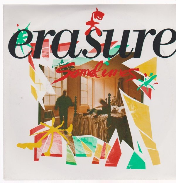7" Erasure Sometimes / Sexuality 80`s Intercord Mute (Synth Pop)