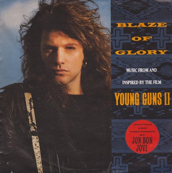 Bon Jovi Blaze Of Glory / You Really Got Me Now 7" Vertigo 1990