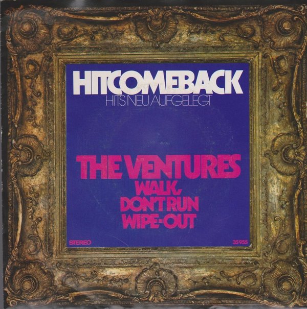 The Ventures Walk Don`t Run / Wipe-Out (Oldie) 7" Single United Artists