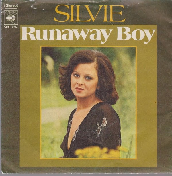 Silvie Runaway Boy / Shake A Hand 1978 CBS 7" Single (Promo)