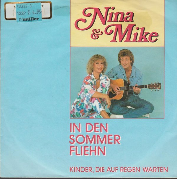 Nina & Mike In den Sommer fliehn / Kinder die auf Regen warten 1986 Ariola 7"