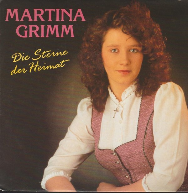 Martina Grimm Die Sterne der Heimat / Weisse Hochzeit 7" CBS 1990 + Infoblatt
