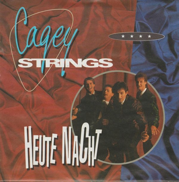 Cagey Strings Heute Nacht / Schnee vom letzten Jahr 1990 Virgin 7" + Info