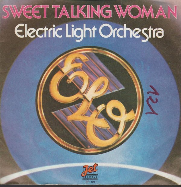 Electric Light Orchestra Sweet Talking Woman / Bluebird Is Dead 7" JET