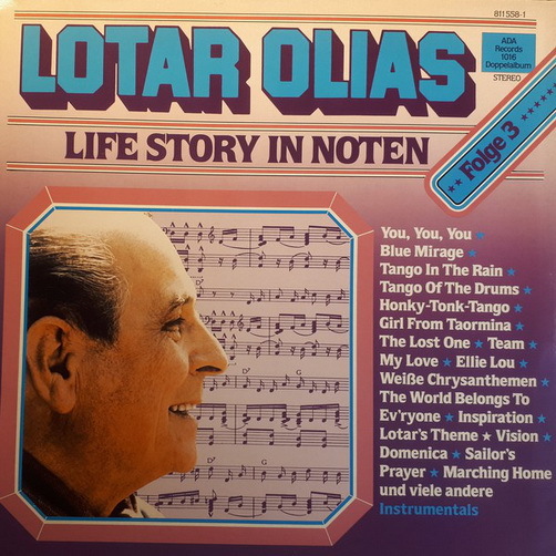 Lotar Olias Life Story In Noten Folge 3 1983 ADA Doppel 12" LP (TOP!)