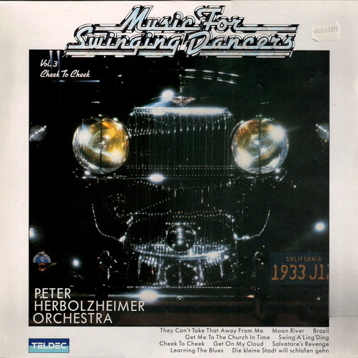 Peter Herbolzheimer Orchester Cheek To Cheek Vol. III 12" Teldec 1984