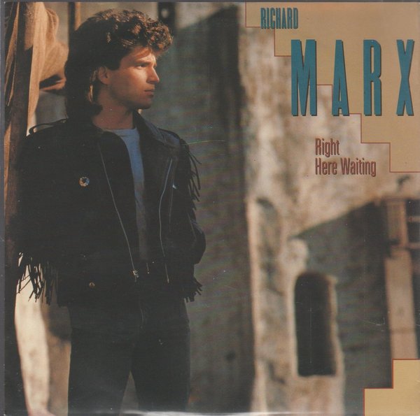 Richard Marx Right Here Waiting * Wait For The Sunrise 1989 Electrola 7" (TOP!)
