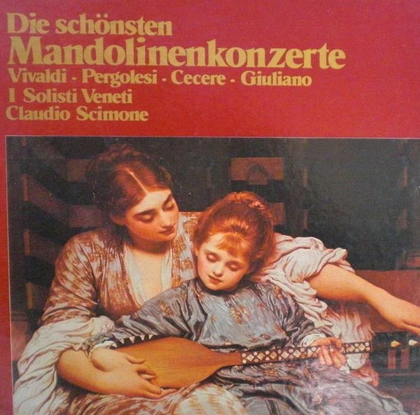Vivaldi Pergolesi Mandolinenkonzerte Claudio Scimoni 2 LP-Set (OVP)