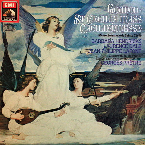 Gounod St. Cecilia Mass Cäcilienmesse Georges Pretre 1984 EMI 12" (TOP!)