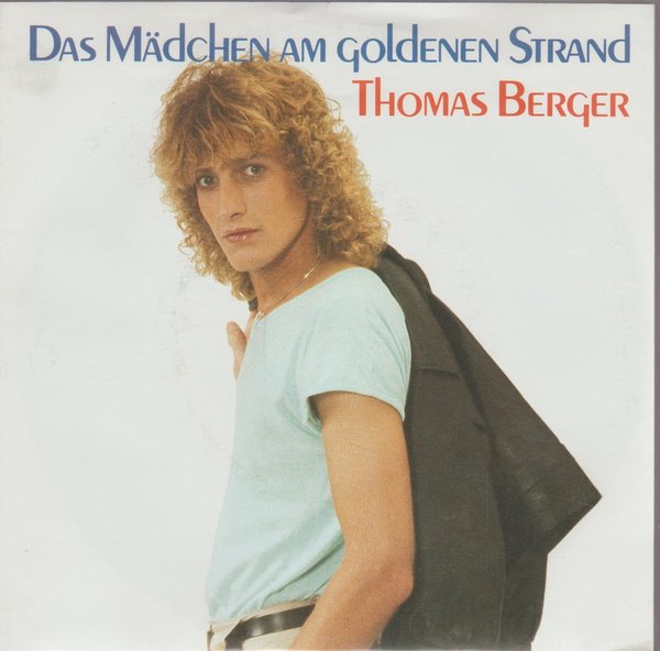 Thomas Berger Das Mädchen am goldenen Strand 1988 Bellaphon 7" Single