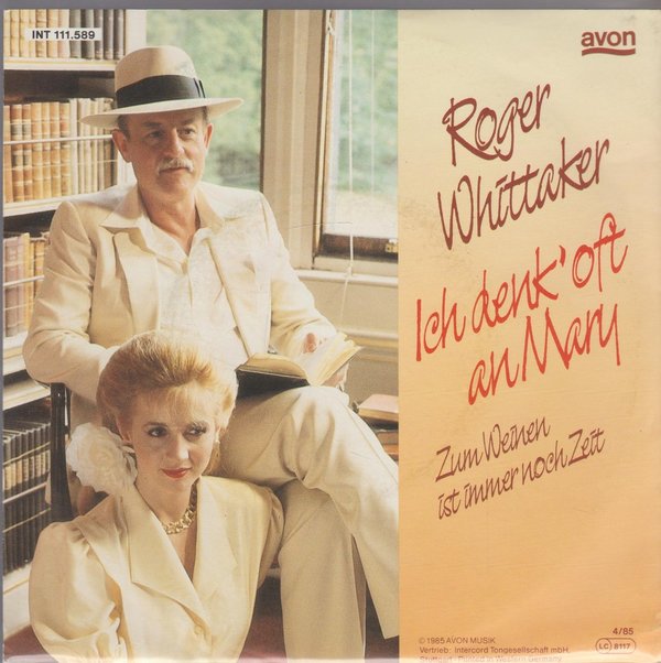 Roger Whittaker Ich denk`oft an Mary * Zum weinen ist immer noch Zeit 7" Single