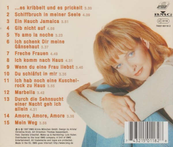 Kristina Bach Es kribbelt und es pickelt 1997 BMG Ariola CD Album (TOP!)