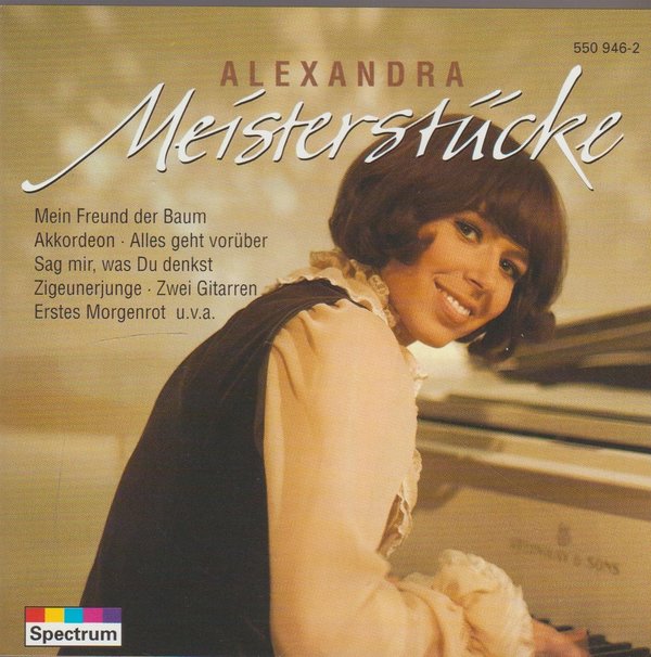 Alexandra Meisterstücke 1988 Spectrum CD Album (Sehnsucht, Illusionen)