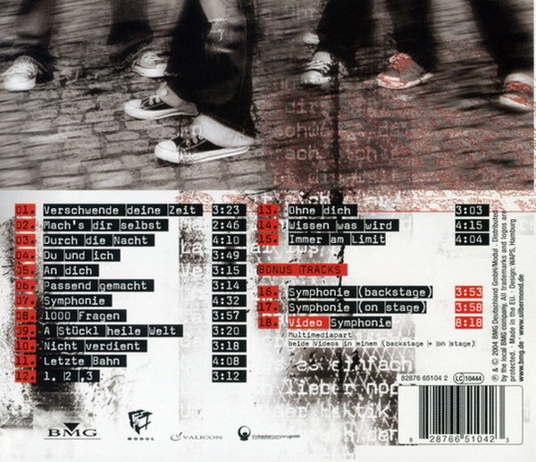 Silbermond Verschwende Deine Zeit 2004 BMG CD Sonder Edition (TOP!)