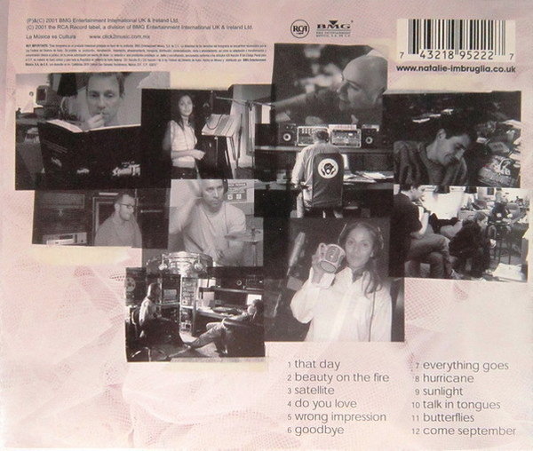 Natalie Imbruglia White Lilies Island 2001 BMG RCA CD Album (That Day)
