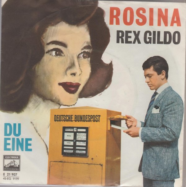 Rex Gildo Rosina * Du Eine 1961 EMI Electrola 7" Single