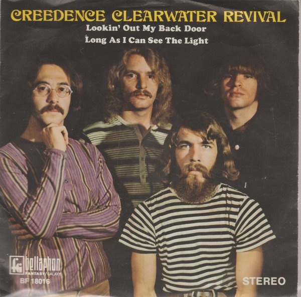 Creedence Clearwater Revival Lookin`Out My Back Door 7" Bellaphon 1970