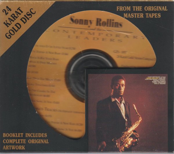Sonny Rollins And The Contemporary Leaders 24 Karat Gold Disc CD