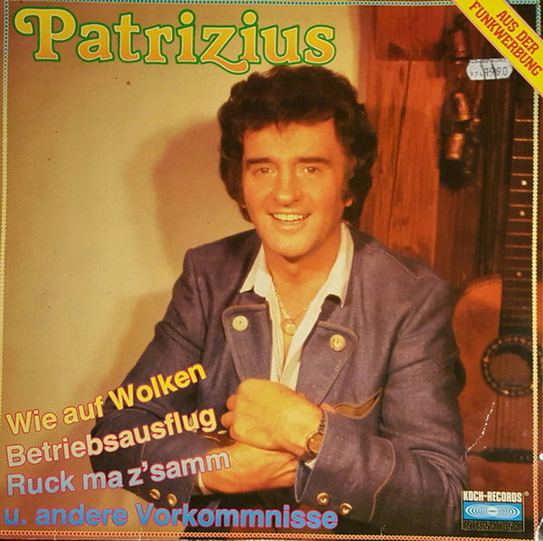 Patrizius Wie auf Wolken 1985 Koch International 12" LP (TOP!)