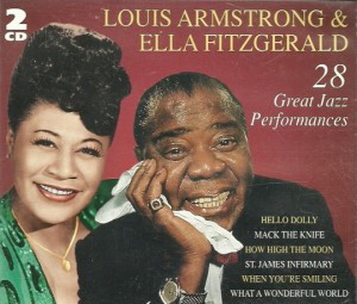 Louis Armstrong & Ella Fitzgerald 28 Greate Jazz Performances DCD Album