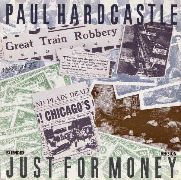 Paul Hardcastle Just For Money * Back In Time 1985 Chrysalis 12" Maxi Single