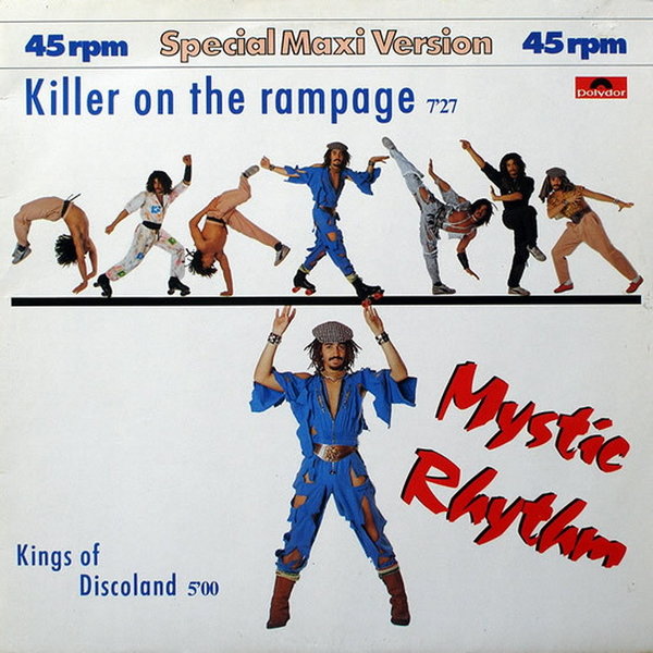 Mystic Rhythm Killer On The Rampagne 1984 Polydor 12" Maxi Single