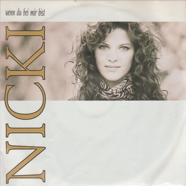 Nicky Wenn Du bei mir bist (Single Version & Hip Hop Mix) 1990 Picobello 7" Single