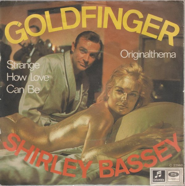 Shirley Bassey Goldfinger (Theme James Bond 007) 1965 EMI Columbia 7"