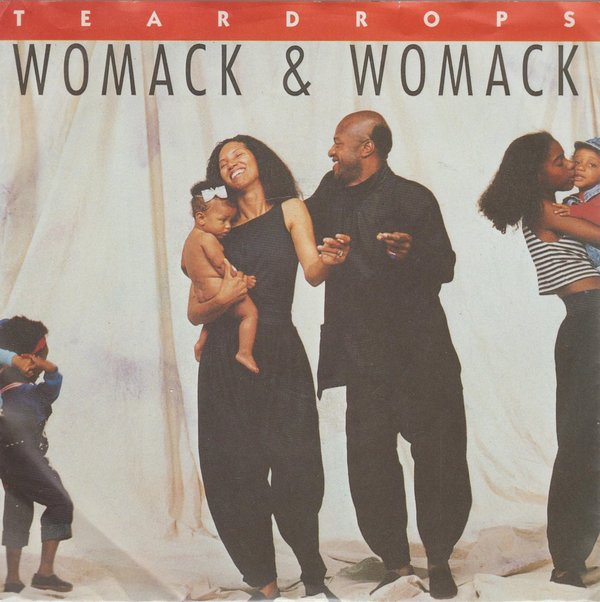 Womack & Womack Teardrops * Conscious Of My Conscience 1988 Island 7"