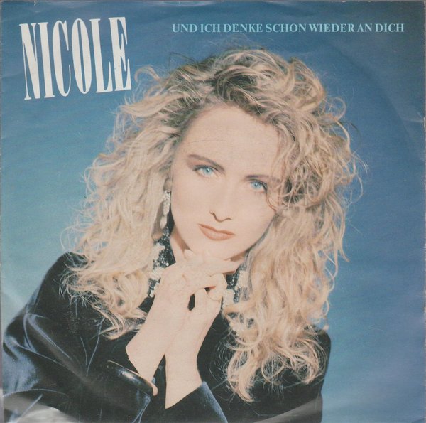 Nicole Und ich denke schon wieder an Dich 1991 BMG Jupiter 7" Single