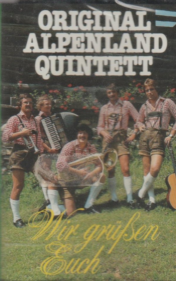 Original Alpenland Quintett Wir grüßen Euch VM Records Kassette (MC) OVP