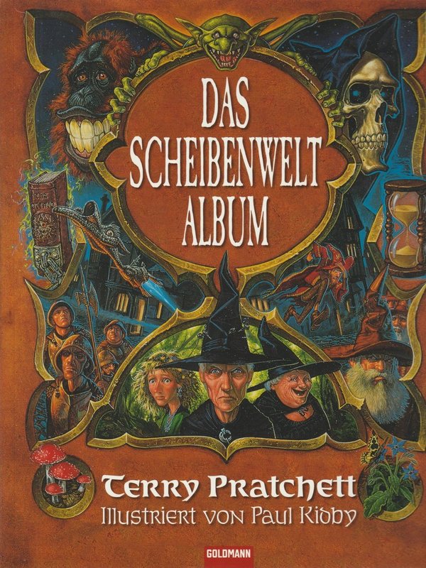 Terry Prazchett Das Scheibenwelt Album (Paul Kiddy) 2007 Goldmann Verlag