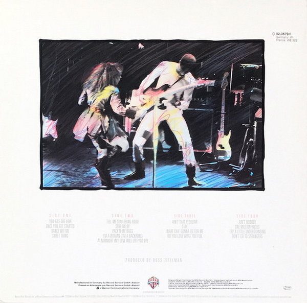 Rufus & Chaka Khan Live Stompin`At The Savoy 1983 Warner Bros 12" Doppel LP