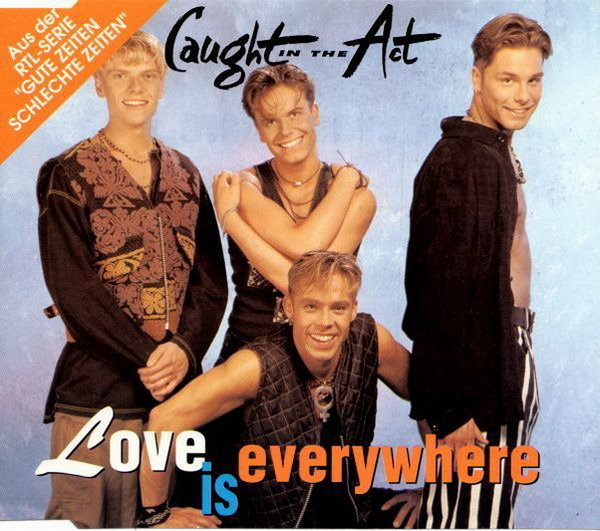 Caught In The Act Love Is Everywhere1994 ZYX Records Single CD 4 Tracks
